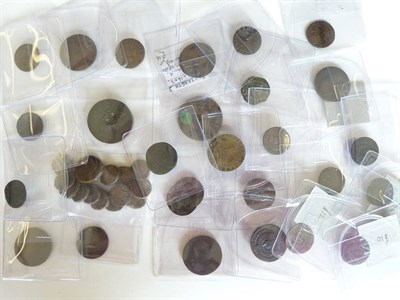 Lot 64 - Scotland: Eighteen Bawbees and Turners, mostly Charles II, various grades Poor to Fine plus a...