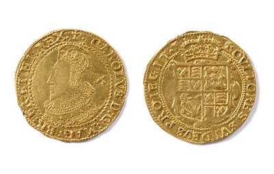 Lot 131 - Charles I Hammered Gold Double-Crown, Tower mint MM Cross Calvary (1625-26), full, full round flan