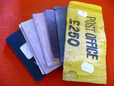 Lot 342 - Bank and Building Society Deposit Books (1930's), a naturalisation certificate dated 1902 and a...