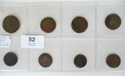 Lot 52 - Ireland: James II, 7 x Gunmoney Coins: halfcrown, small size, 1690 May, no discernible faults...