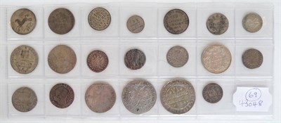 Lot 57 - German States: An Attractive Collection of 20 Silver Coins (16th to 19th century) including:...