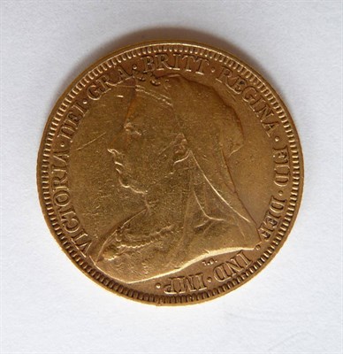 Lot 70 - Sovereign 1894M, contact marks otherwise AFine/Fine