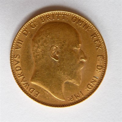 Lot 87 - Sovereign 1908 VF