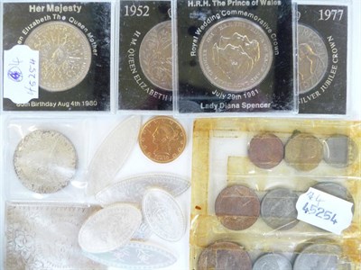 Lot 101 - Miscellaneous Lot comprising: USA gold 10 dollars 1882, 16.67g, numerous contact marks...