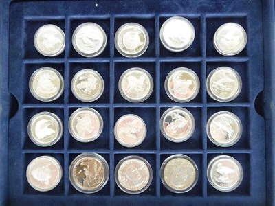 Lot 111 - Canada: 16 x Sterling Silver Proof 50 Cents, 1995, 1997 1998 and 2000, all with different...