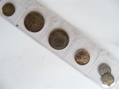 Lot 123 - 6 x Silver Coins: Scotland: Charles I silver 20 pence, 3rd coinage, Briot's milled issue, obv. bust