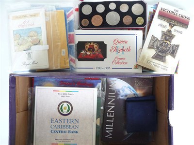 Lot 212 - Miscellaneous Lot including: 2 x UK BU sets 1994 and 2005, 2 x RM Christmas BU sets 2004, 2005...