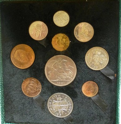 Lot 341 - RM Proof Set 1951, 10 coins crown to farthing, in BofI (in very good condition) BU