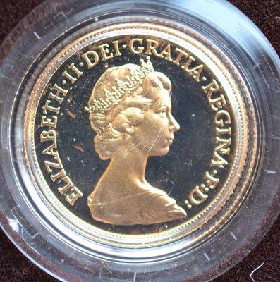 Lot 369 - Proof Sovereign 1981, in wallet of issue, FDC