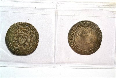 Lot 16 - Henry VI Groat, 1st reign, annulet issue Calais Mint, annulets at neck & in two quarters of...