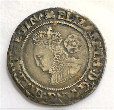 Lot 8 - Elizabeth I Sixpence 1566, 3rd/4th issue, MM portcullis, type with smaller flan & small bust, fully