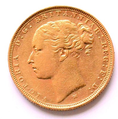 Lot 13 - Victoria Sovereign 1883M, minor surface marks, trivial edge imperfections, AVF