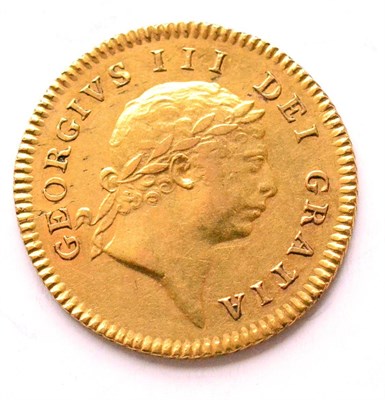 Lot 28 - George III, Half Guinea 1804, 7th laureate head with short hair, very minor flecking/hairlines...
