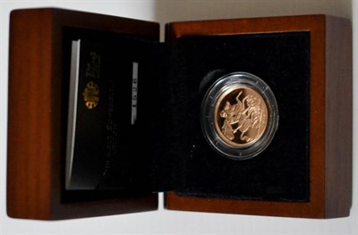 Lot 34 - Proof Sovereign 2013, with cert, in CofI, FDC