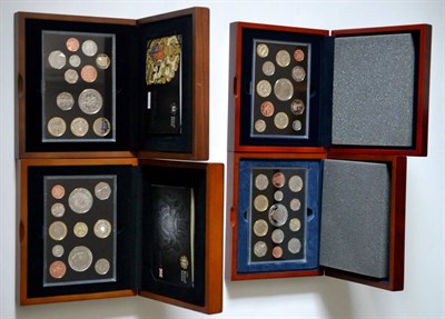 Lot 54 - 4 x RM 'Executive' Proof Sets: 2006 13 coins comprising: £5 '80th Birthday,' 3 x £2 'Brunel,'