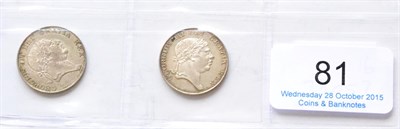 Lot 81 - Ireland George III, 2 x Bank Tokens: 10 Pence Irish 1813, GVF & AEF