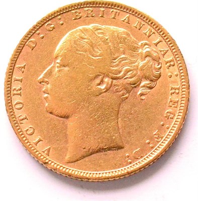 Lot 180 - Victoria Sovereign 1871 St George & Dragon rev, contact marks & minor obv. rim nicks GFine/VF