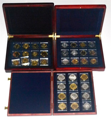 Lot 209 - London Mint Office, 'Millionaires Collection' 40 x sterling silver reproductions of rare hammered &