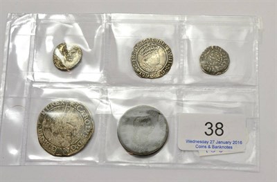 Lot 38 - 4 x Miscellaneous Hammered Silver Coins comprising: (1) Roman Imperial, silver denarius of...