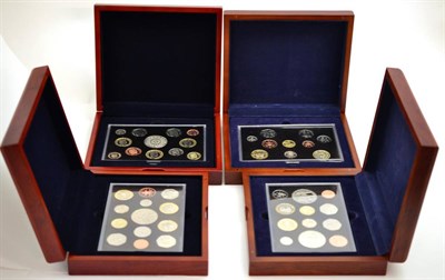 Lot 183 - 4 x RM 'Executive' Proof Sets comprising: 2004 10 coins: £2 'Penydarren Engine' & £2 standard