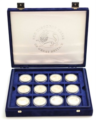 Lot 195 - Miscellaneous Silver Crowns etc comprising: Seychelles 25 rupees 2006 'Queen's 80th Birthday,'...