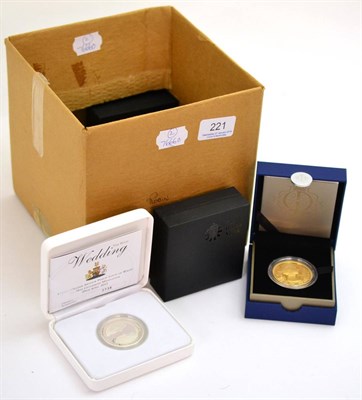 Lot 221 - A Collection of 9 x Silver Proof £5 comprising: 1997 'Golden Wedding,' 2000 'Queen Mother...