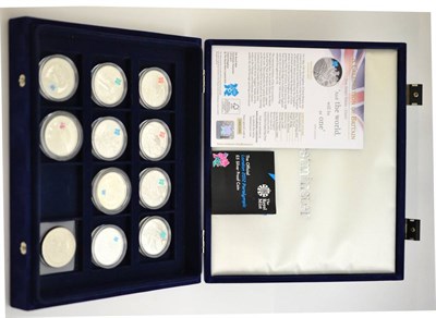 Lot 223 - 6 x Silver Proof £5 from the series 'A Celebration of Britain,' comprising 2 x 'The Body,' 3...