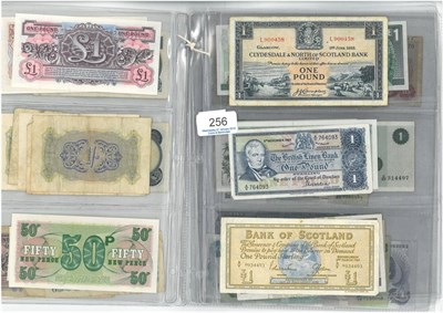 Lot 256 - Scotland, 14 x £1 Banknotes comprising: 6 x Bank of Scotland: 1967 (A/V), 1969 (A/7), 3 x...