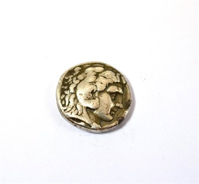 Lot 11 - Alexander the Great, Silver Tetradrachm, posthumous issue, obv. head of young Herakles wearing lion