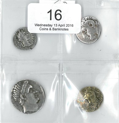 Lot 16 - Roman Imperial: Antoninus Pius Silver Denarius, rev. COS IIII Aequitas standing left holding scales