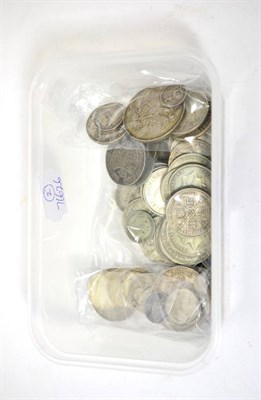 Lot 60 - £3.97½ Face Value Pre-47 Silver, £0.70p face value pre-20 silver, 66 x silver...