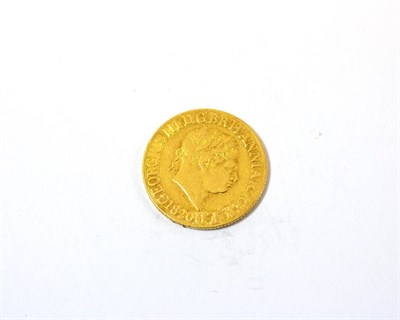 Lot 75 - George III Sovereign 1820, open 2, contact marks, good edge Fine