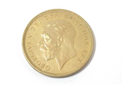 Lot 84 - George V, 'Wreath' Crown 1929, marks on king's neck & a few light hairlines o/wise AEF/EF