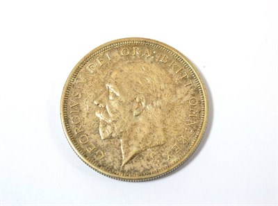 Lot 85 - George V, 'Wreath' Crown 1930, contact marks AEF