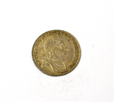 Lot 88 - George I, Shilling 1723 SSC, 1st laureate bust, good edge & surfaces, blue/gold tone, GVF