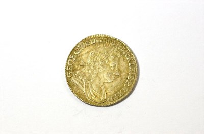 Lot 172 - George I Shilling 1723 SSC first laureate & draped bust; adjustment marks on bust o/wise...