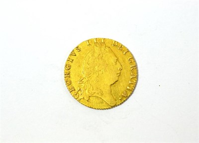 Lot 218 - George III Guinea 1794, fifth laureate head, 'spade' rev., faint hairlines on bust, good edge...