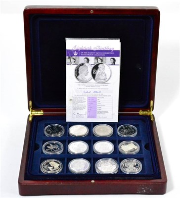 Lot 224 - 19 x Miscellaneous Commemorative Coins (15 x crown-size) from various series & issued by...