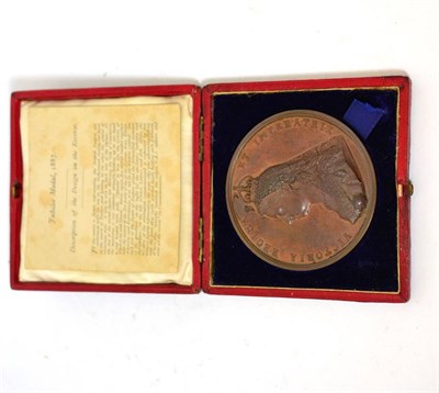 Lot 284 - Victoria, Official Large Bronze Commemorative Medal 'Golden Jubilee 1887,'  77mm, 222g, by...