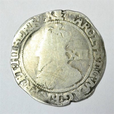 Lot 7 - Charles I Shilling Oxford Mint 1642, MM plume (with bands) on obv. only, CAROLVS DG MAG BR FR...