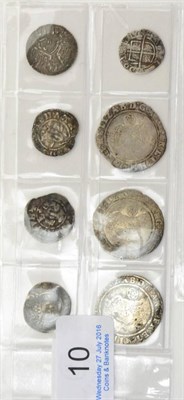 Lot 10 - 7 x English Hammered Silver Coins comprising: Edward I, 3 x pennies: London Mint, Durham Mint &...