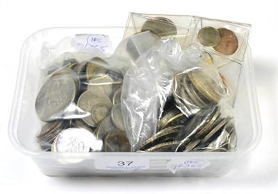 Lot 37 - 260+ 19TH-20TH Century Foreign Coins, of which 108 x silver (weight approximately 560g), a few...