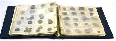 Lot 51 - An Album Containing 240+ 19th - 20th Century Foreign Coins including 48 x silver (weight...