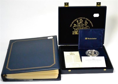 Lot 166 - Westminster '80th Birthday Coin Cover Collection' 18 x CuNi crowns commemorating the Queen's...