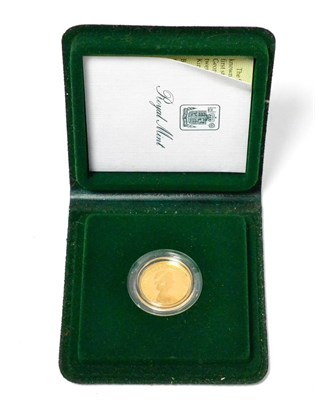 Lot 221 - Proof Sovereign 1980, with cert, in wallet of issue, FDC