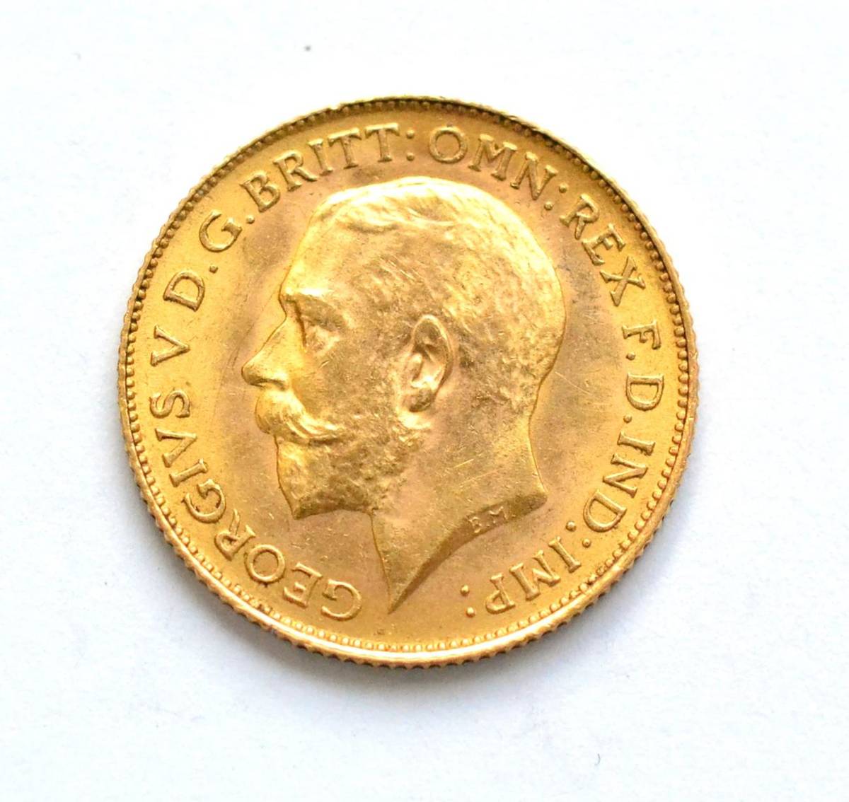 Lot 46 - George V, Half Sovereign 1913 GVF/VF