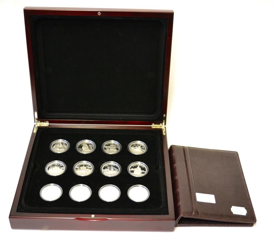 Lot 49 - Solomon Islands, a Complete Set of 24 x 25 Dollars 'Legendary Fighting Ships,' all frosted...