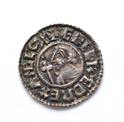 Lot 1 - Anglo-Saxon, Aethelred II Silver Penny, CRUX type, Winchester Mint, moneyer Wynstan; obv....