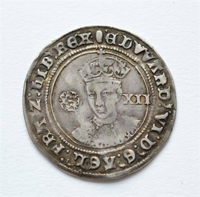 Lot 3 - Edward VI Shilling, fine silver issue, MM tun; obv. facing bust, rose to left & value XII to right