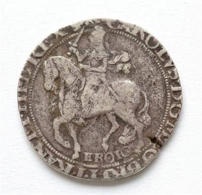 Lot 8 - Charles I Halfcrown York Mint MM lion, obv. king on horseback with raised sword, EBOR below,...